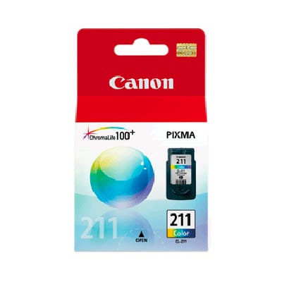 Cartucho De Tinta Canon Cl-211 Original Tricolor